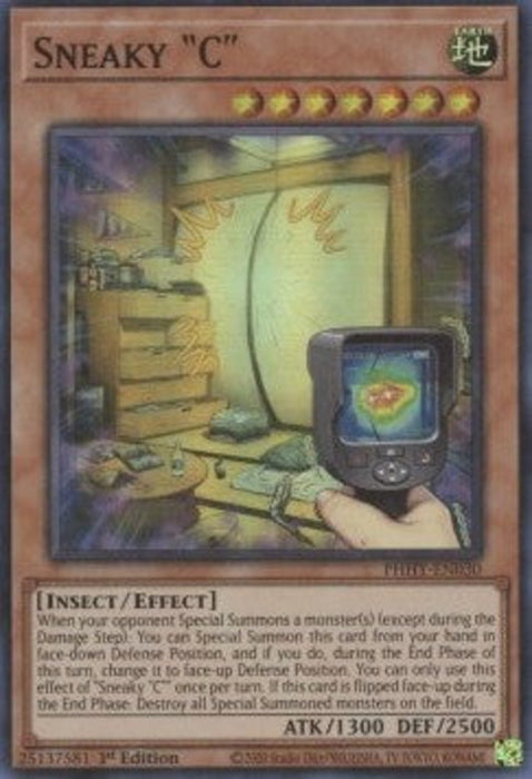 Sneaky "C" PHHY-EN030 Super Rare Englisch