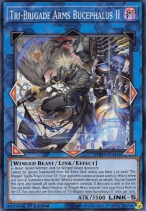 Tri-Brigade Arms "Bucephalus II" (V.1) PHHY-EN048 Super Rare Englisch