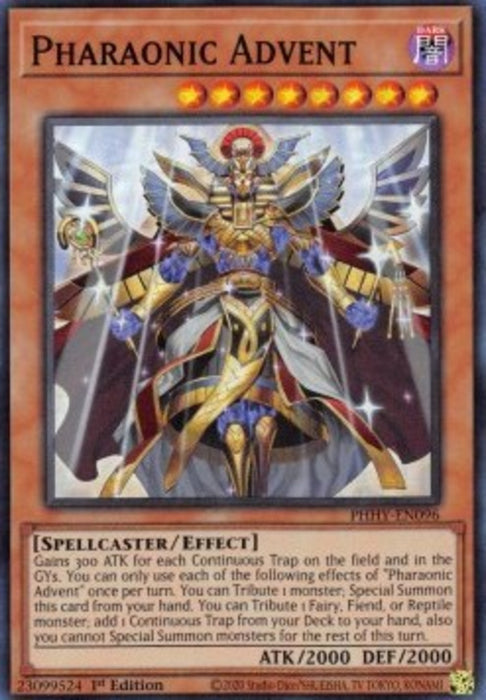 Pharaonic Advent PHHY-EN096 Super Rare Englisch