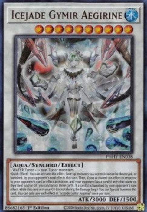 Icejade Gymir Aegirine PHHY-EN038 Ultra Rare Englisch