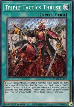 Triple Tactics Thrust PHHY-EN069 Secret Rare Englisch