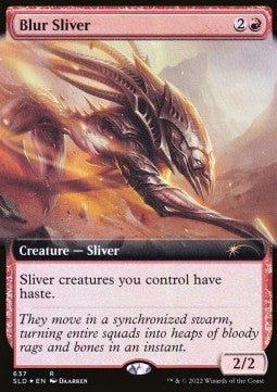 Blur Sliver SLD-637 Rare Englisch