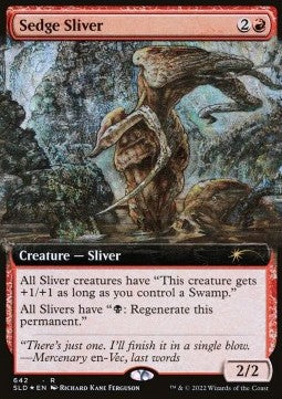 Sedge Sliver SLD-642 Rare Englisch