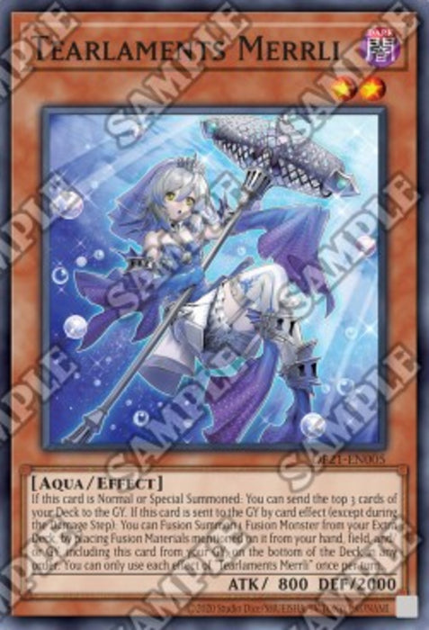 Tearlaments Merrli OP21-EN005 Super Rare Englisch