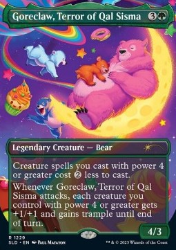 Goreclaw, Terror of Qal Sisma SLDW23-1229 Rare Englisch