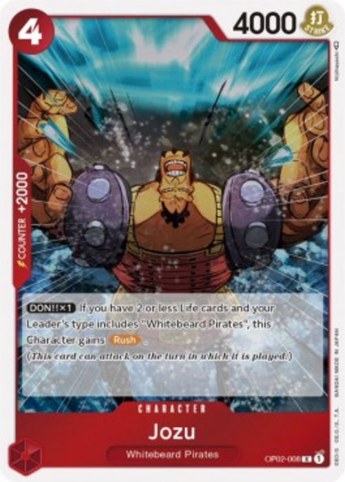 Jozu (OP02-008) OP02 Rare Englisch