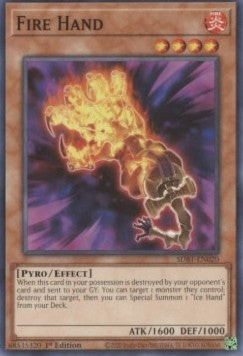 Fire Hand SDBT-EN020 Common Englisch