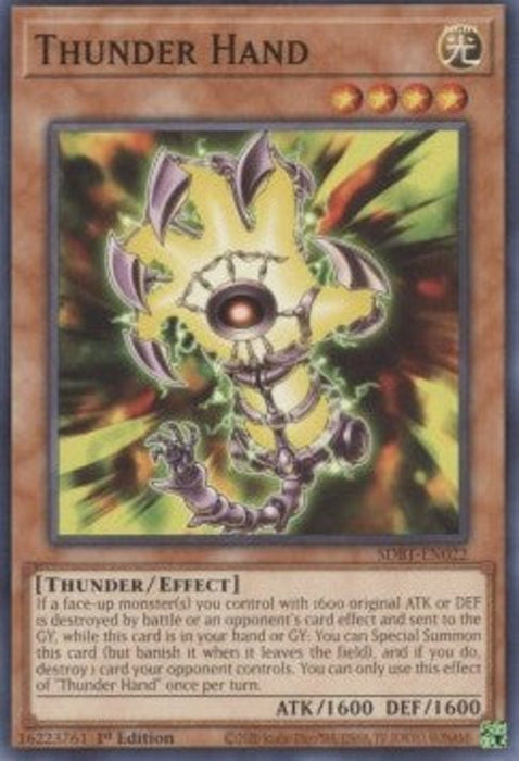 Thunder Hand SDBT-EN022 Common Englisch