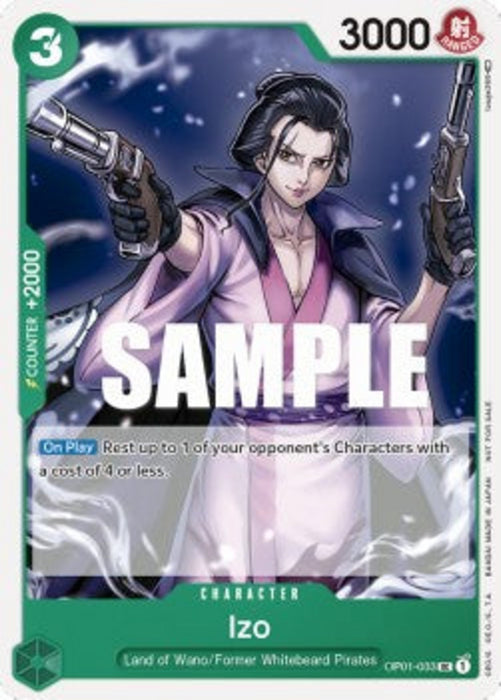 Izo (OP01-033) (V.1) UP Uncommon Englisch