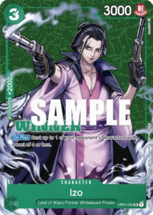 Izo (OP01-033) (V.2) UP Uncommon Englisch