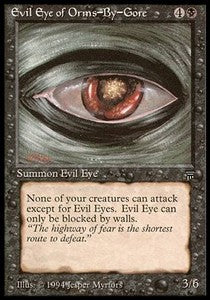 Evil Eye of Orms-by-Gore LEG- Uncommon Englisch