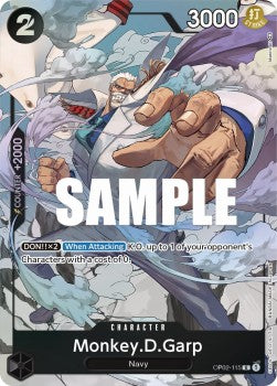 Monkey.D.Garp (OP02-115) (V.2) OP02 Alternate Art Englisch