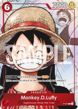 Monkey.D.Luffy (P-001) PB-XX Promo Englisch