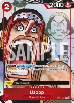 Usopp (ST01-002) (V.1) PB-XX Common Englisch