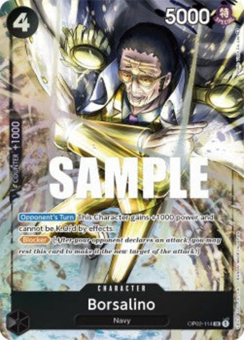 Borsalino (OP02-114) (V.2) OP02 Alternate Art Englisch