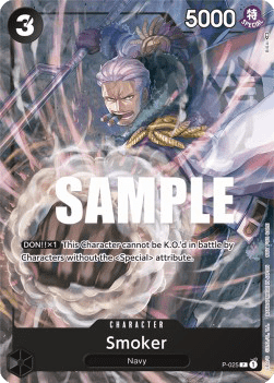 Smoker (P-025) (V.1) P Promo Englisch