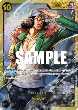 Kuzan (OP02-121) (V.1) OP02 Secret Rare Englisch