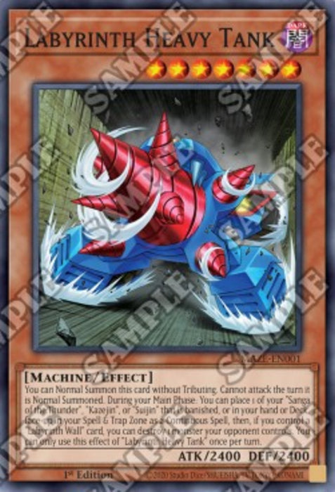 Labyrinth Heavy Tank MAZE-EN001 Super Rare Englisch