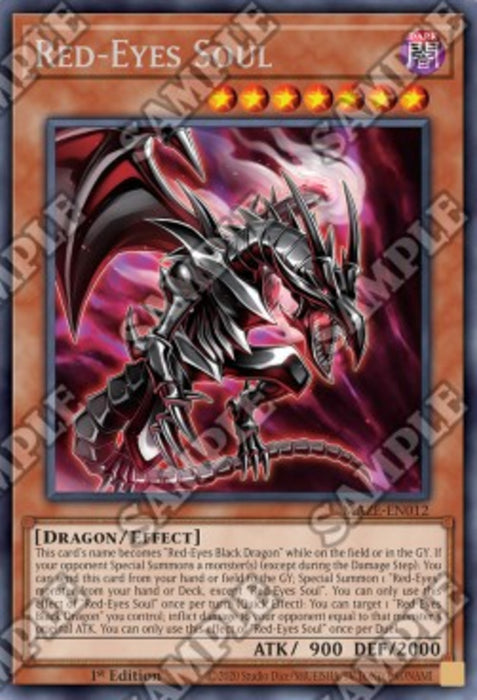 Red-Eyes Soul MAZE-EN012 Rare Englisch