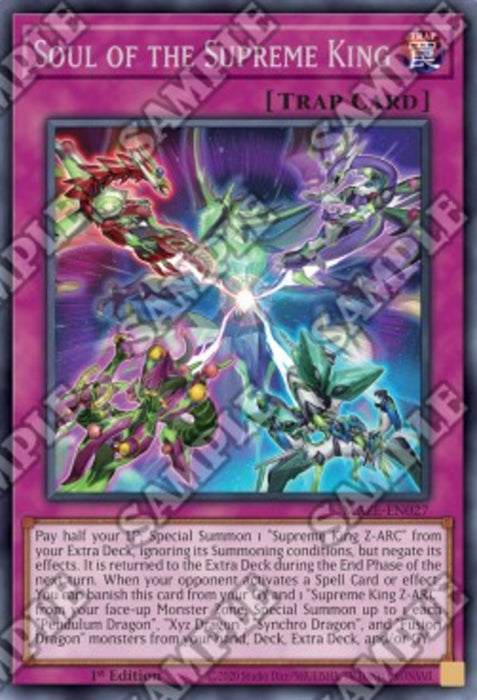 Soul of the Supreme King MAZE-EN027 Rare Englisch
