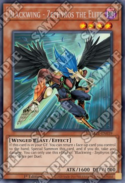 Schwarzflügel - Zephyros die Elite MAZE-DE039 Rare Deutsch