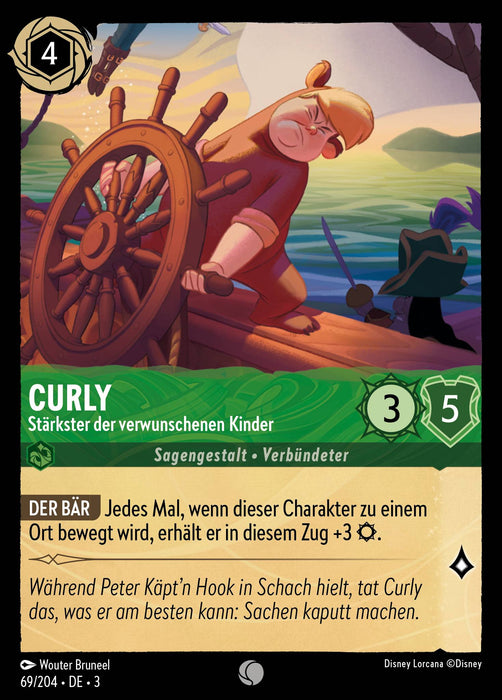 Curly - Stärkster der verwunschenen Kinder 3INK-069 Common Deutsch