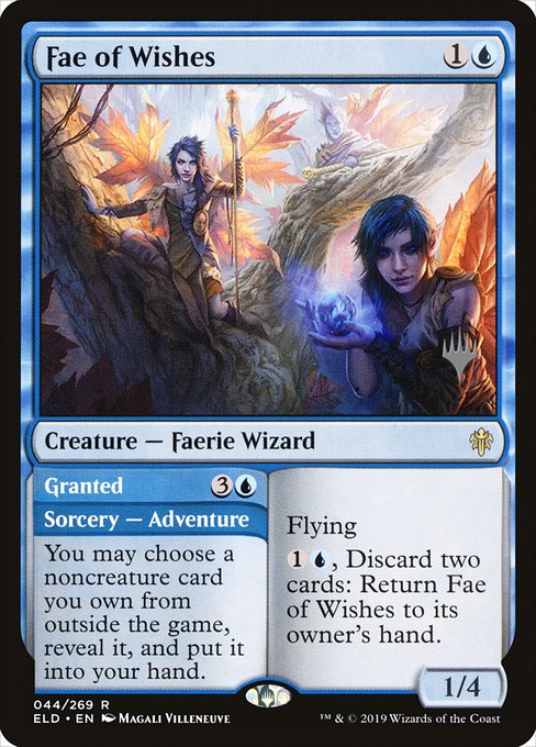 Fae of Wishes // Granted - Back Face