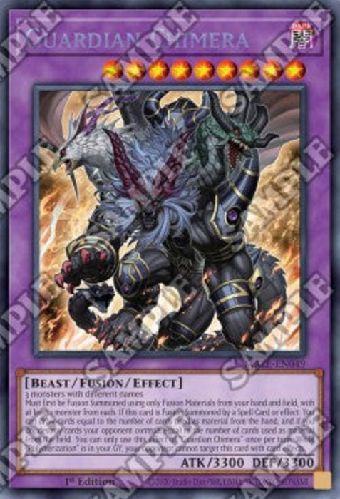 Guardian Chimera (V.1) MAZE-EN049 Ultra Rare Englisch