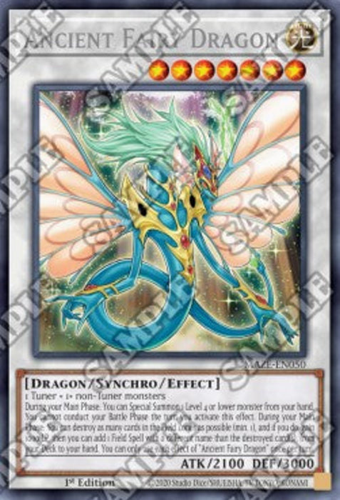 Ancient Fairy Dragon MAZE-EN050 Rare Englisch