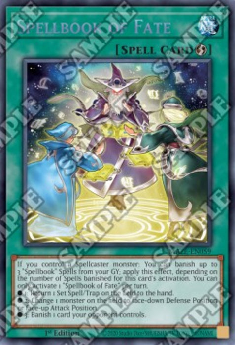 Spellbook of Fate (V.1) MAZE-EN059 Super Rare Amerikanisch