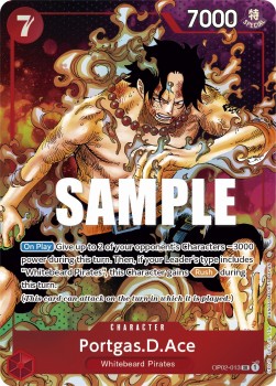 Portgas.D.Ace (OP02-013) (V.2) OP02 Alternate Art Englisch