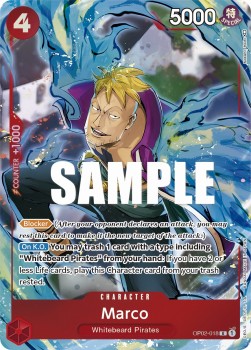 Marco (OP02-018) (V.2) OP02 Alternate Art Englisch