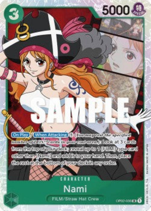 Nami (OP02-036) (V.1) OP02 Super Rare Englisch