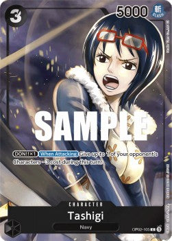 Tashigi (OP02-105) (V.2) OP02 Alternate Art Englisch