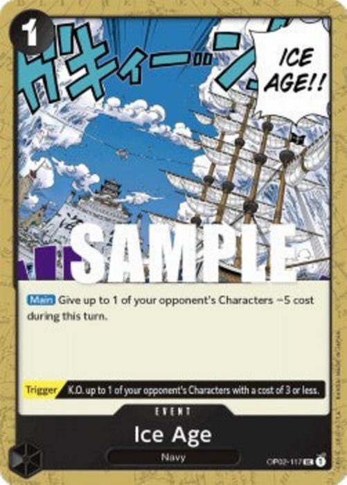 Ice Age (OP02-117) OP02 Uncommon Englisch