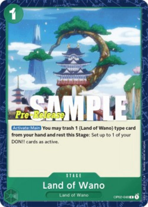Land of Wano (OP02-048) OP02P Common Englisch