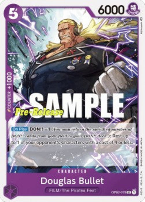 Douglas Bullet (OP02-079) OP02P Uncommon Englisch