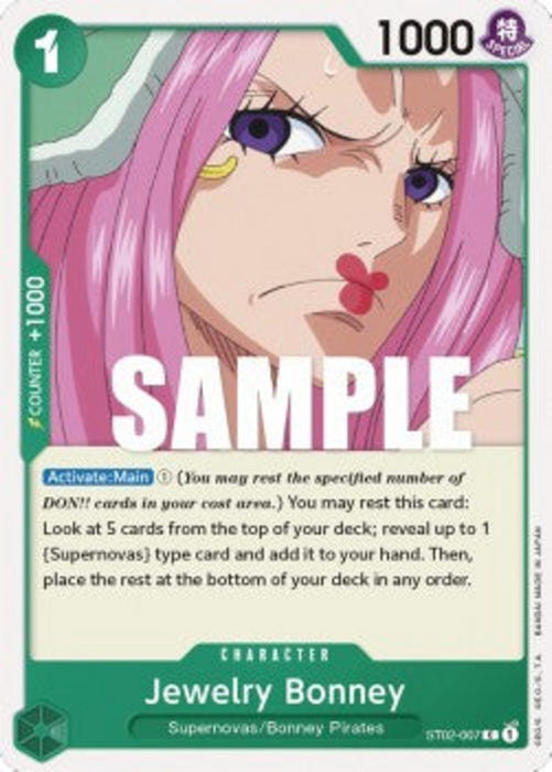 Jewelry Bonney (ST02-007) R Common Englisch