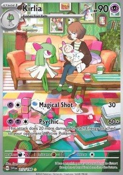 Kirlia SVI-212 Illustration Rare Englisch