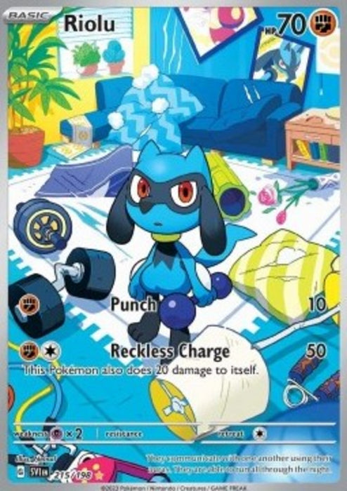 Riolu SVI-215 Illustration Rare Englisch