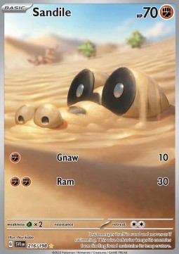 Sandile SVI-216 Illustration Rare Englisch