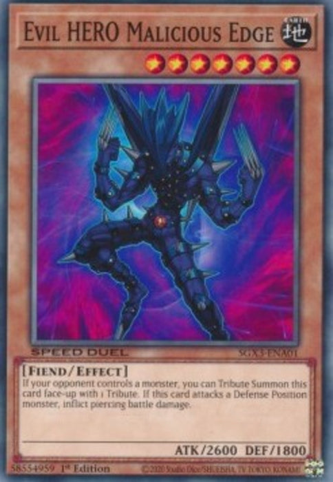 Evil HERO Malicious Edge SGX3-ENA01 Common Englisch