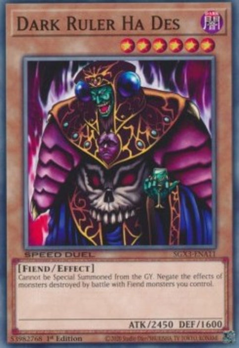 Dark Ruler Ha Des SGX3-ENA11 Common Englisch