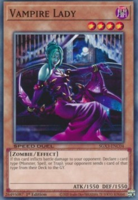 Vampire Lady SGX3-ENC04 Common Englisch