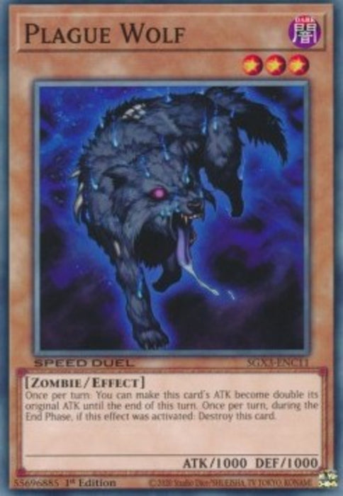 Plague Wolf SGX3-ENC11 Common Englisch