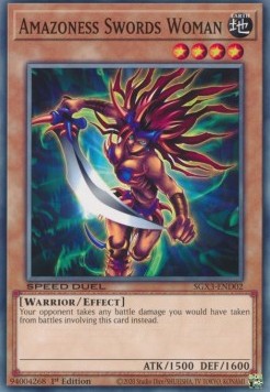 Amazoness Swords Woman (V.1) SGX3-END02 Common Englisch