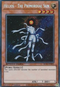 Helios - The Primordial Sun (V.2) SGX3-ENF01 Secret Rare Englisch