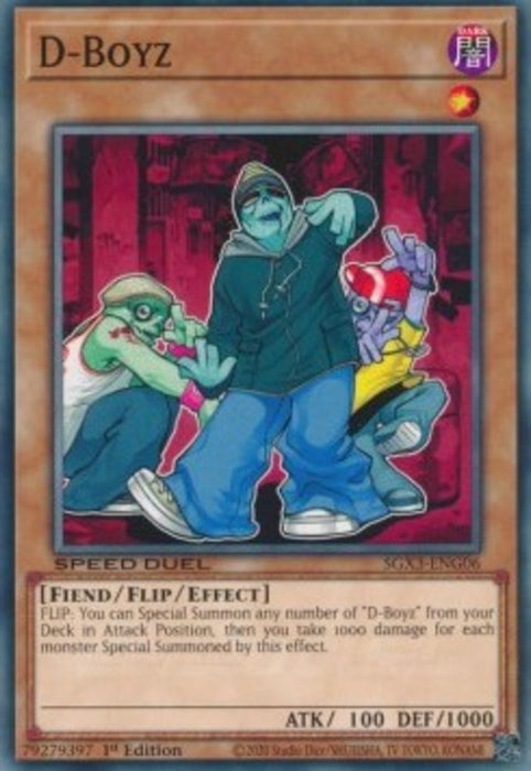 D-Boyz SGX3-ENG06 Common Englisch