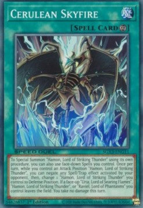 Cerulean Skyfire SGX3-ENG11 Common Englisch