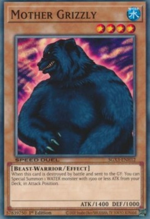 Mother Grizzly SGX3-ENH12 Common Englisch